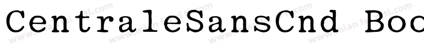 CentraleSansCnd Book字体转换